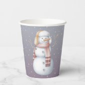 Baby seine kalten Außendusche Papierbecher (Rückseite)