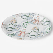 Baby seine kalten Teller mit Babydusche (Schrägansicht)