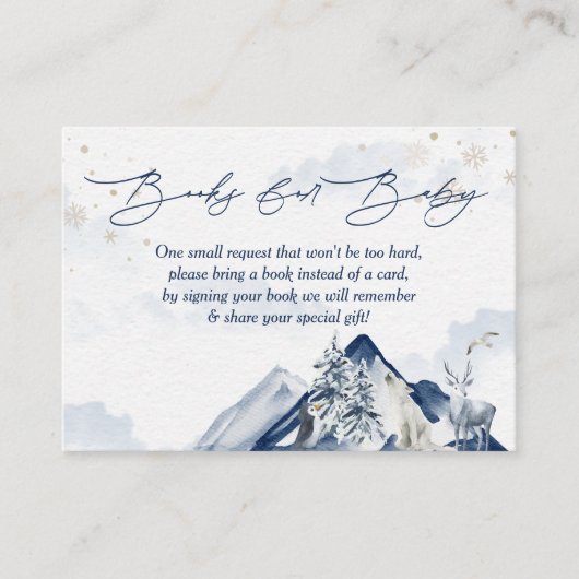 Baby seine kalten Tiere draußen in der Arktis Begleitkarte (Vorderseite)