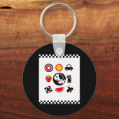 Baby Sensory Gift For New Mum Dad Parents Schlüsselanhänger (Vorderseite)