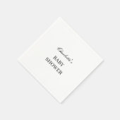 Baby Serviette (Ecke)