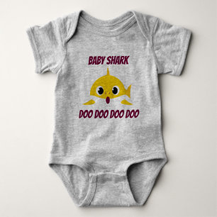 Baby shark baby bodysuit baby strampler