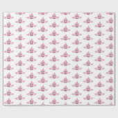 Baby Shark Birthday Geschenkpapier (Flach)