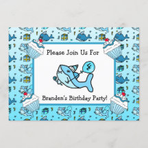 Baby Shark Boy's Geburtstag