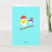 Baby Shark Christmas Card Karte (Rückseite)