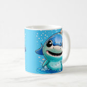 Baby Shark Coffee Tasse (VorderseiteRechts)