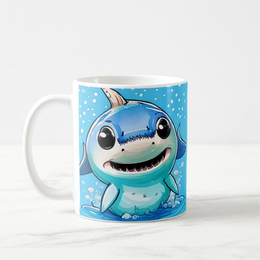 Baby Shark Coffee Tasse (Links)