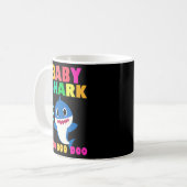 Baby Shark Doo Doo Baby Mommy Daddy Kids Kaffeetasse (Vorderseite Links)
