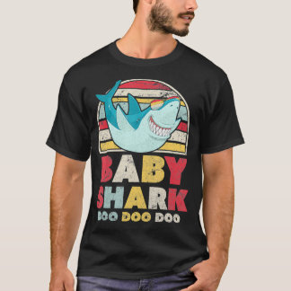 Baby Shark Geschenk für junge Kinder T-Shirt