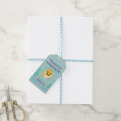Baby Shark Geschenk Tags Geschenkanhänger (Mit Garn)