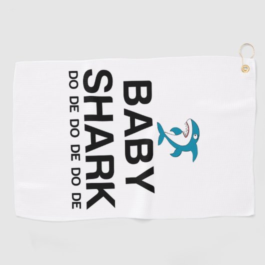 BABY SHARK GOLFHANDTUCH (Horizontal)