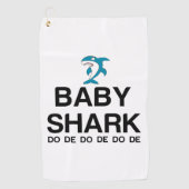 BABY SHARK GOLFHANDTUCH (Vorderseite)