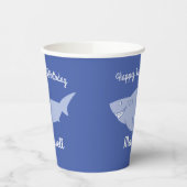 Baby Shark Kids 1. Geburtstag Pappbecher (Links)