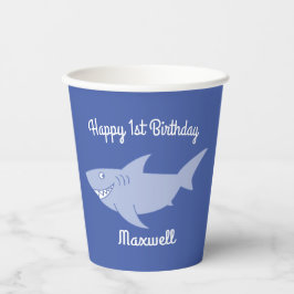 Baby Shark Kids 1. Geburtstag Pappbecher