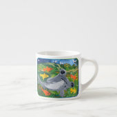 Baby Shark "Kunst von Kindern" Espressotasse (Rechts)