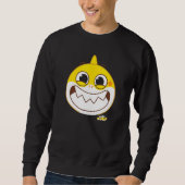 Baby Shark Lächeln Sweatshirt (Vorderseite)