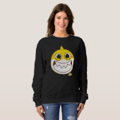 Baby Shark Lächeln Sweatshirt (Vorne ganz)