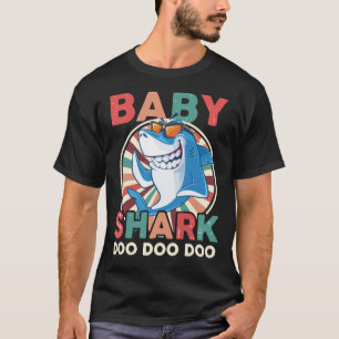 Baby Shark Men T - Shirt, Funny Baby Shark Essenti T-Shirt