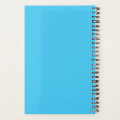 Baby Shark Planner mit individualisierbarem Nameta Planer (Rückseite)