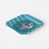 Baby Shark Teller Papierplatte (Gewinkelt)