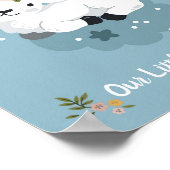 Baby Sheep Animal Name Poster | Sheep Wall Art (Ecke)