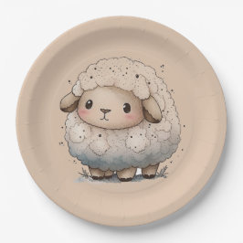 Baby Sheep Pappteller