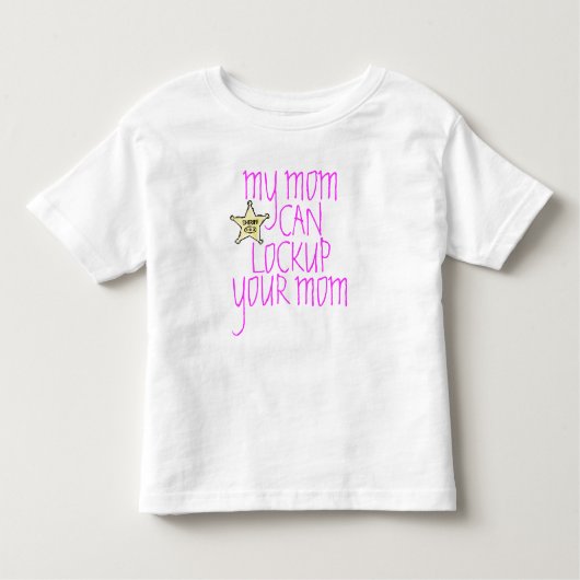 Baby-Sheriff Kleinkind T-shirt (Vorderseite)