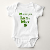 Baby-Shirt des Mick der Mama kleines lustiges Baby Strampler (Vorderseite)