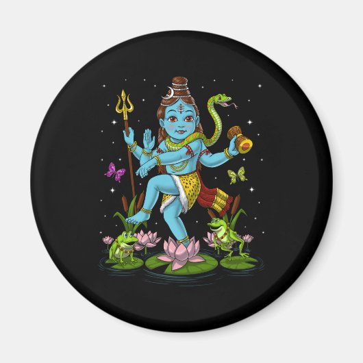 Baby Shiva Nataraja Magnet (Vorne)