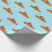 Baby Shooter Geschenkpapier (Ecke)