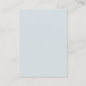 Baby Shooting Books für Baby Begleitkarte (Rückseite)