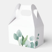 Baby Shooting Woodland Bear Animal Geschenkschachtel (Rückseite)