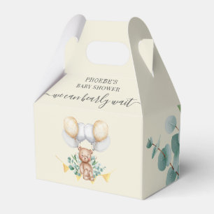Baby Shooting Woodland Bear Animal Geschenkschachtel