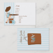 Baby Shop Visitenkarte (Vorne/Hinten)