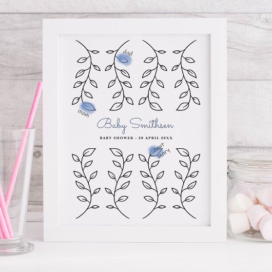 Baby Showalternative Gästebuch