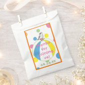 Baby Showbeutel, Beachball-Beutel Geschenktütchen (Ausgeschnitten)