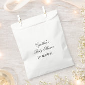 Baby Showbeutel - Leckerei Bag Geschenktütchen (Ausgeschnitten)