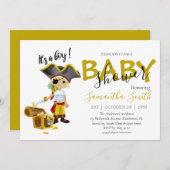 Baby Showboy Ankündigung (Vorne/Hinten)