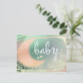 Baby Showcard Einladung (Stehend Vorderseite)
