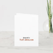 Baby Showeinladung Einladung (Rückseite)