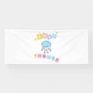 Baby Shower 2,5x6 Vinyl Banner