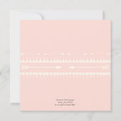 Baby Shower Adventure beginnt Teepee Bear Deer Blu Einladung (Rückseite)