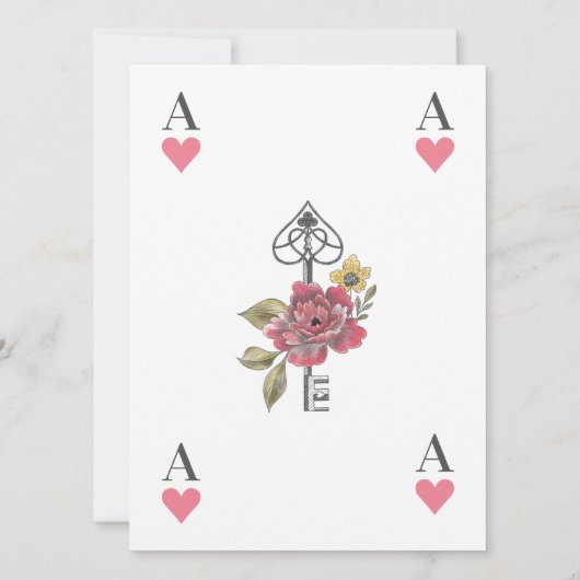 Baby Shower Alice im Wunderland Spaß raten, wer sp Einladung (Rückseite)