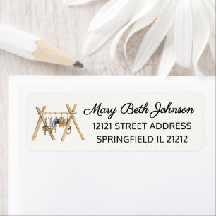 Baby Shower Animal Baby Gym Toy Rücksendeadresse