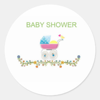 Baby Shower Aufkleber