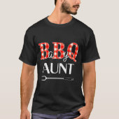 Baby Shower Aunt Bbq Party Cute Matching Family  T-Shirt (Vorderseite)