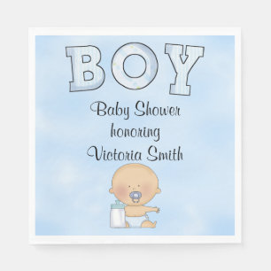 Baby Shower Baby Boy Serviette