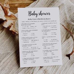 Baby Shower Baby Care Neugeborenen-Grundlagen-Spie Einladung