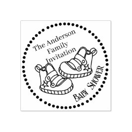 Baby Shower Baby Showkautschuklatechnik Briefmarke Gummistempel