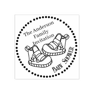 Baby Shower Baby Showkautschuklatechnik Briefmarke Gummistempel